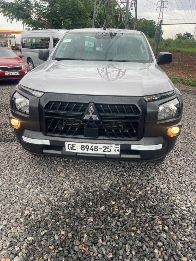 Mitsubishi Pickup – Silver